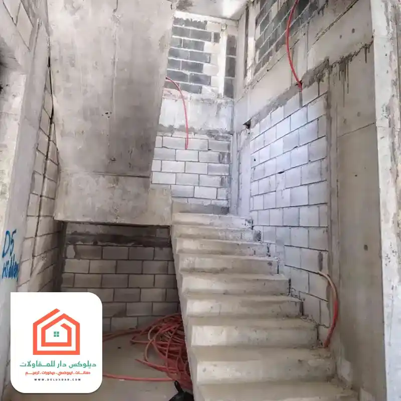 تكلفة بناء غرفة خارجية مع بناء ادراج