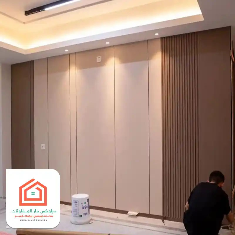 شبيه الخشب للجدران