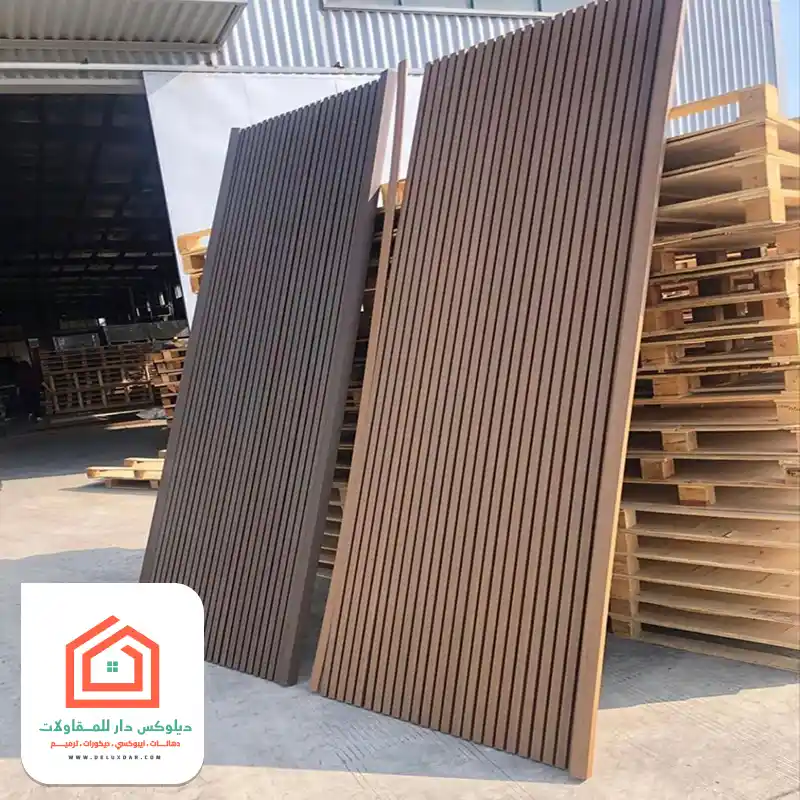 تكسيات خشب للجدران