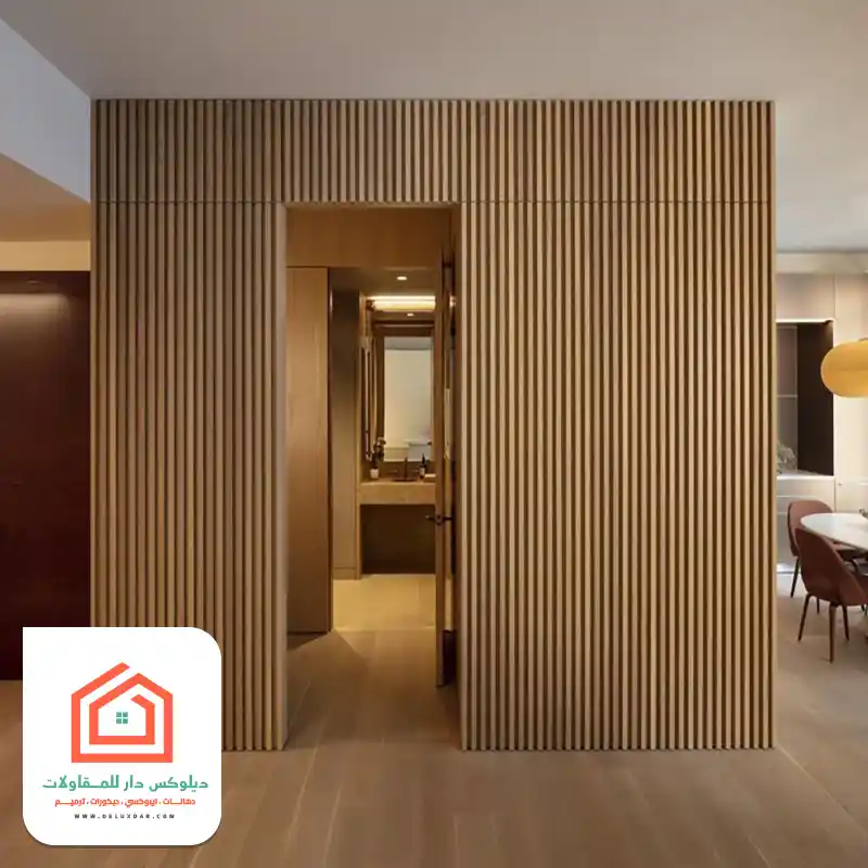 ديكورات خشب بديل الخشب للجدران